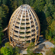 Illustration for article titled Germanys new 18-story Tree Top Walk is shaped like a giant egg